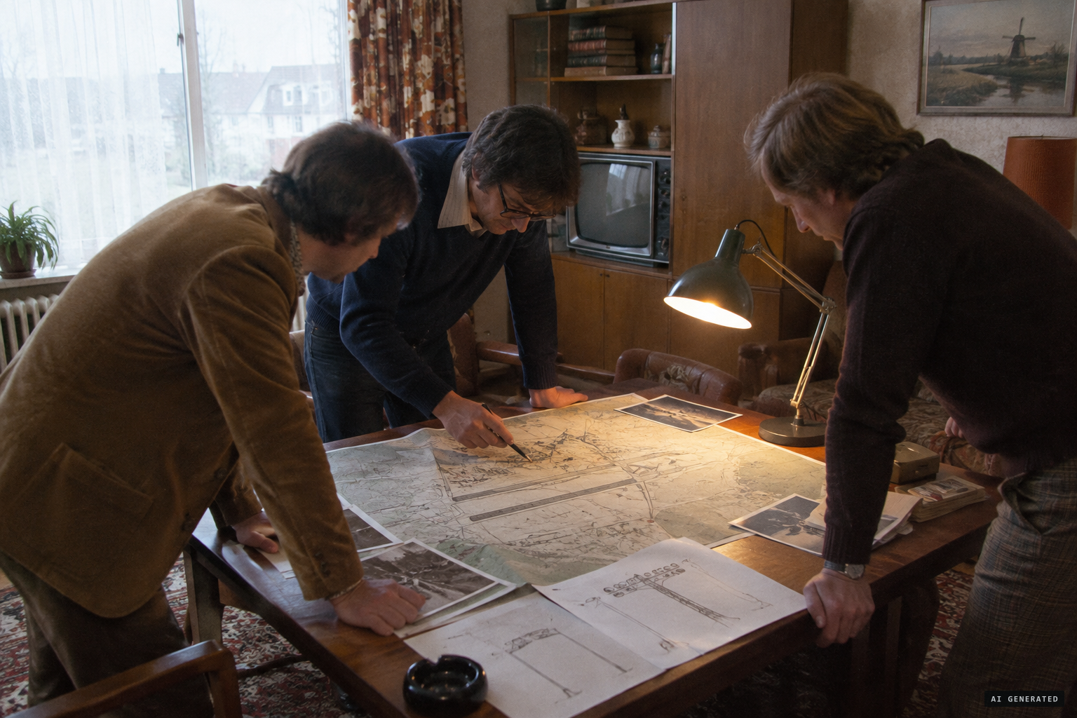 NOBOVO investigators map where the lights passed overhead
