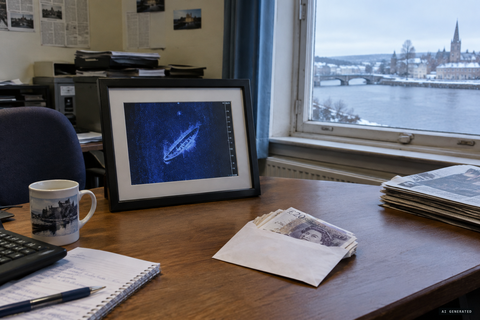 The image wins William Hill's Best Nessie Sighting of the Year