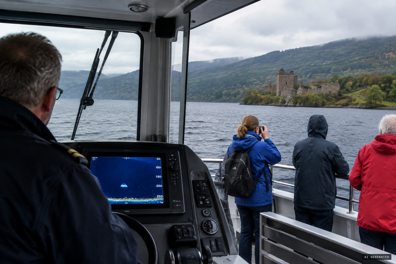 Later sonar contacts on the loch, up to 2024