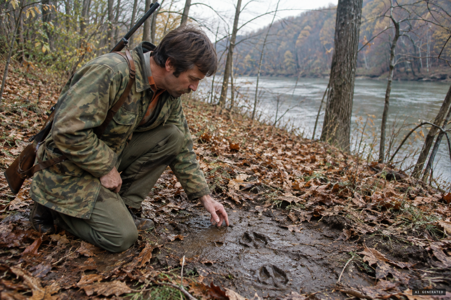 A tracker tells the paper it was a brown bear or a small grizzly