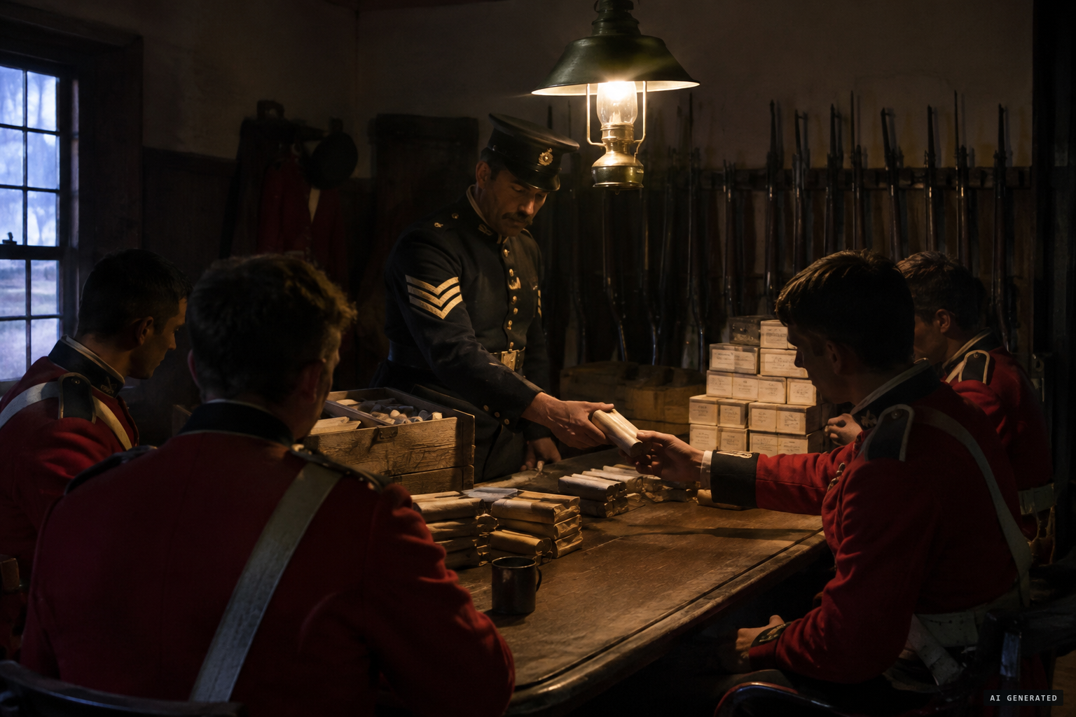 Live rounds or blanks: even the gunfire is disputed.