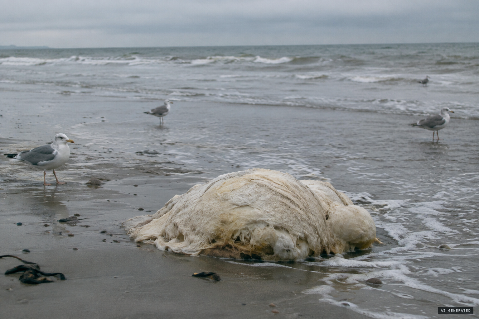 The first in a long line of globsters, all traced to whale remains