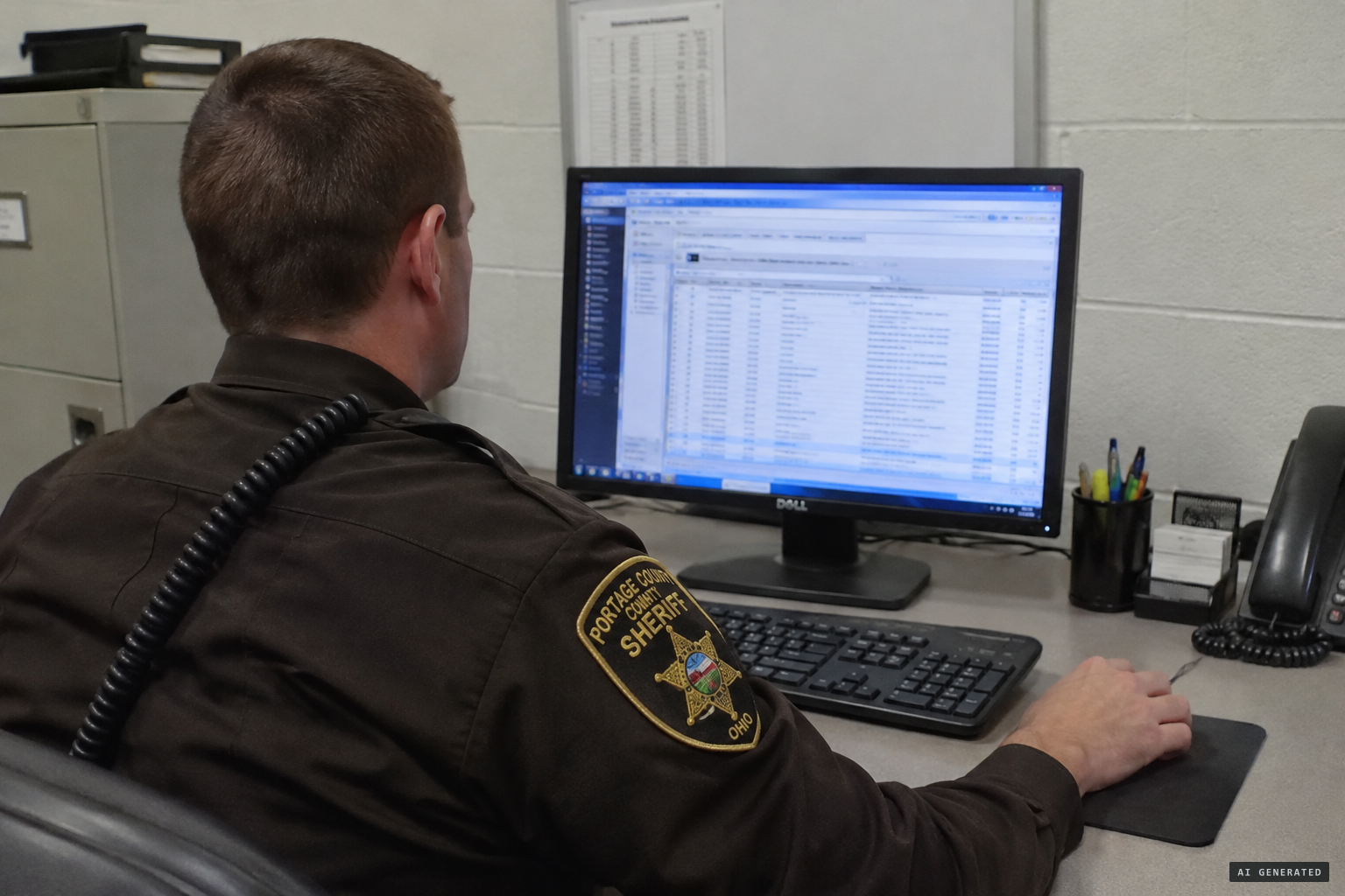 The sheriff's office checks its reports: no Sasquatch calls
