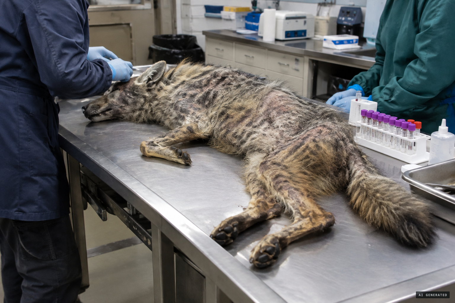 Supposed chupacabras tested as mangy coyotes, dogs and foxes