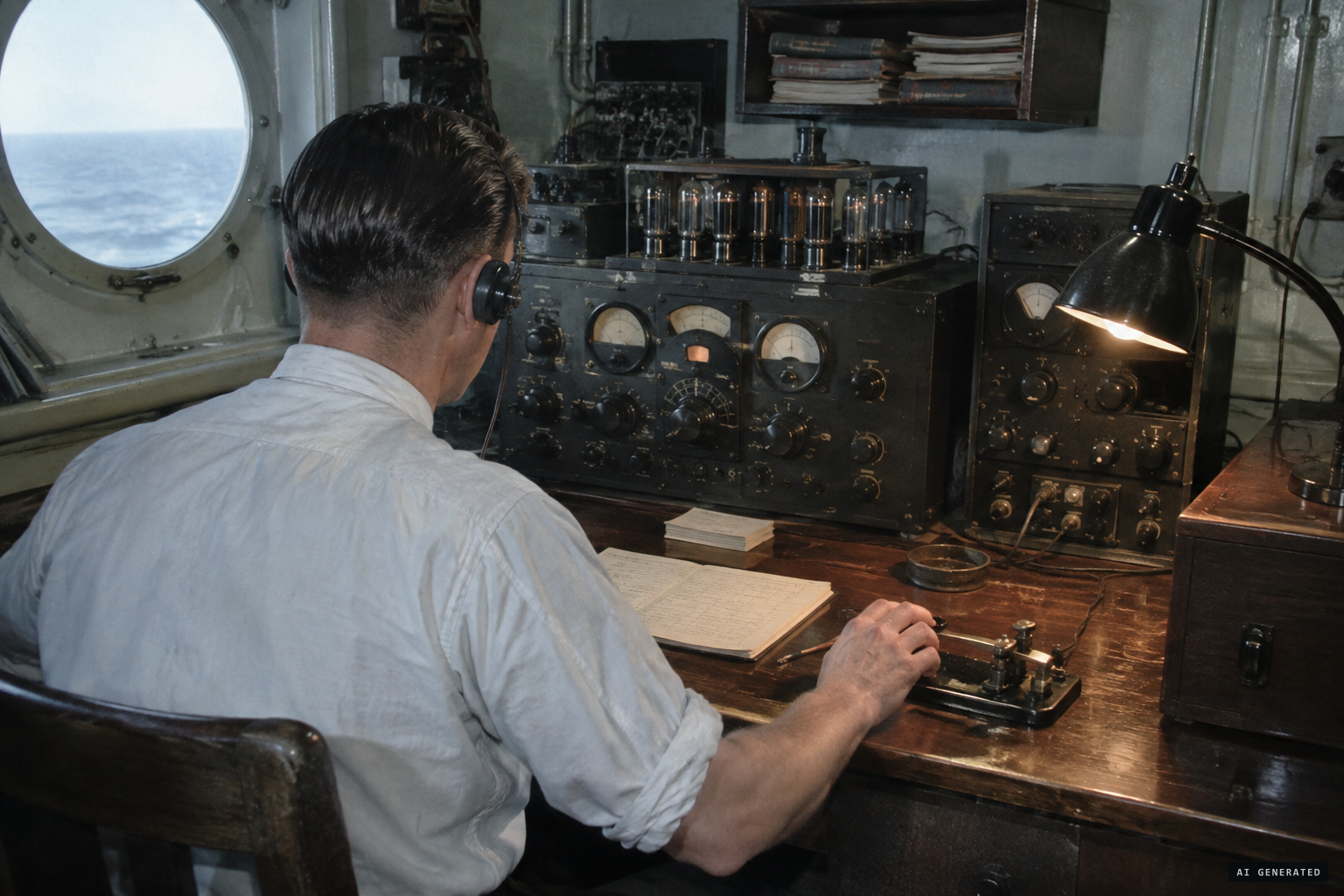 The Santa Clara radios the U.S. Hydrographic Office: struck marine monster