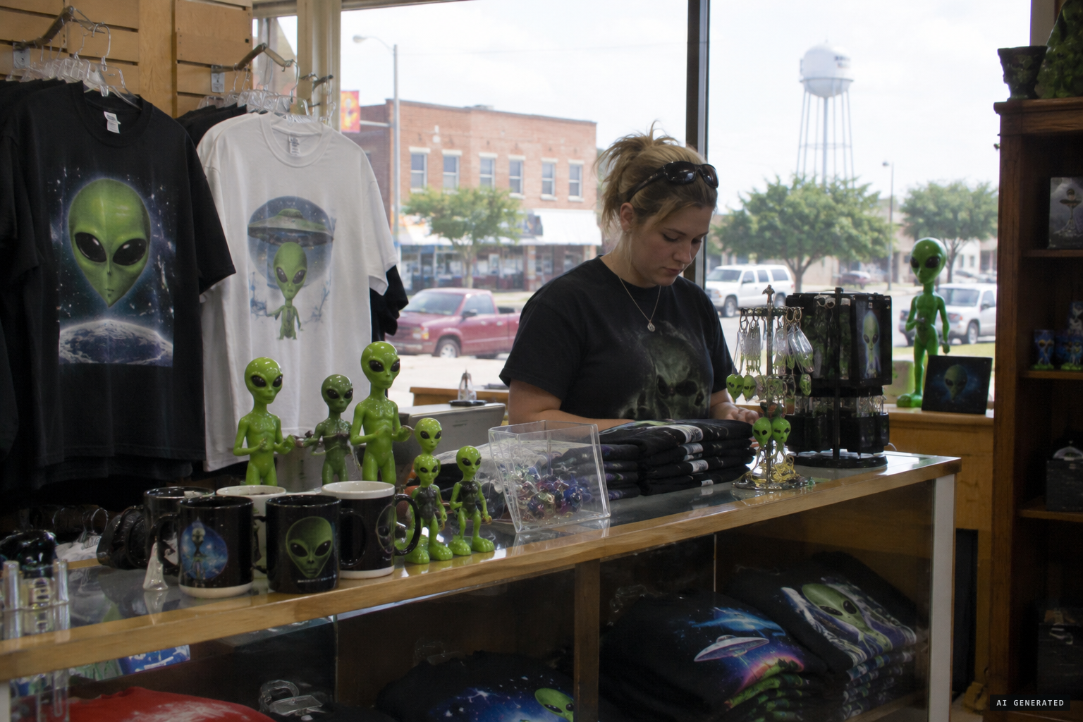 Merchandise brands Stephenville the Alien Capital of the World