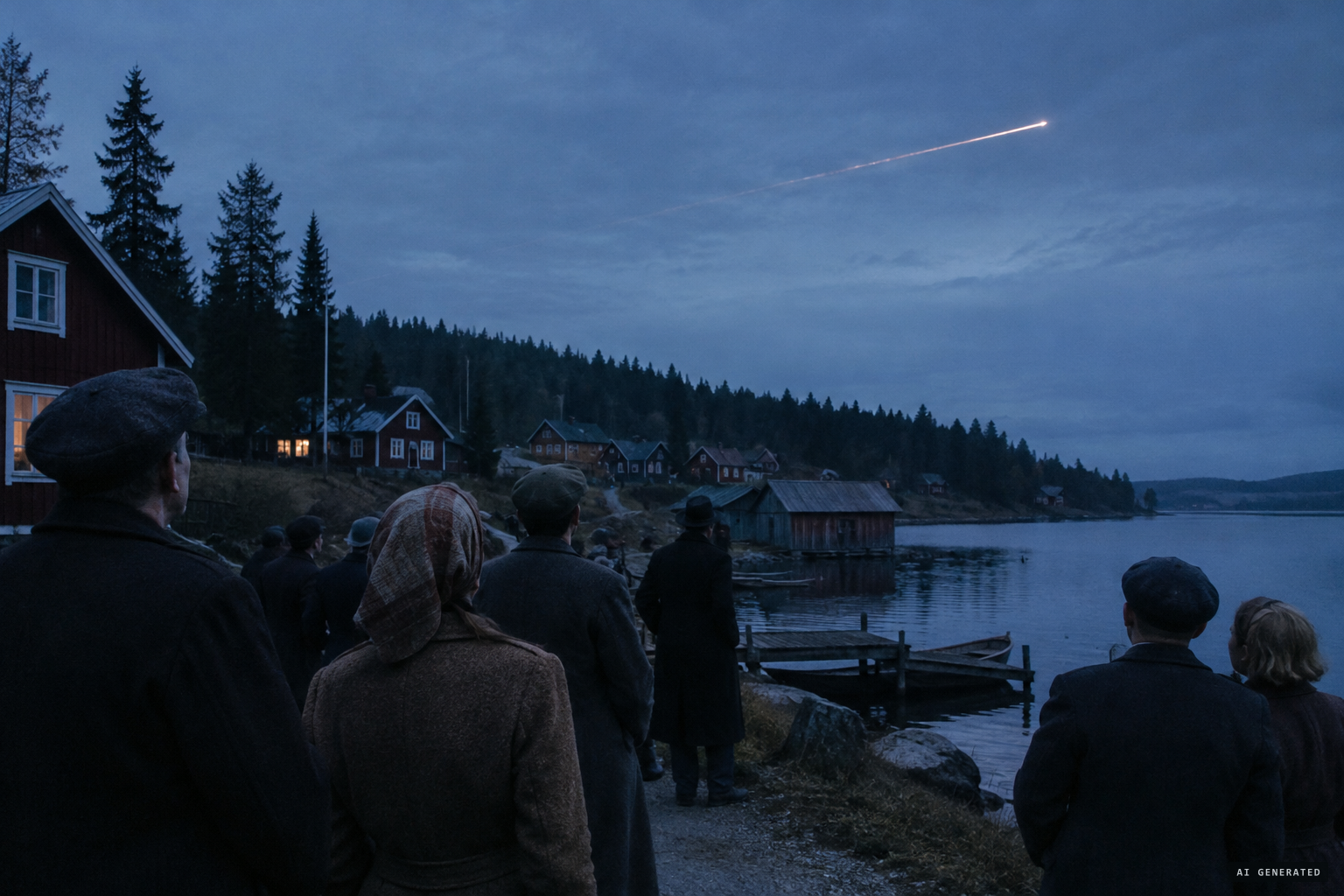 Sweden's ghost rocket wave of 1946