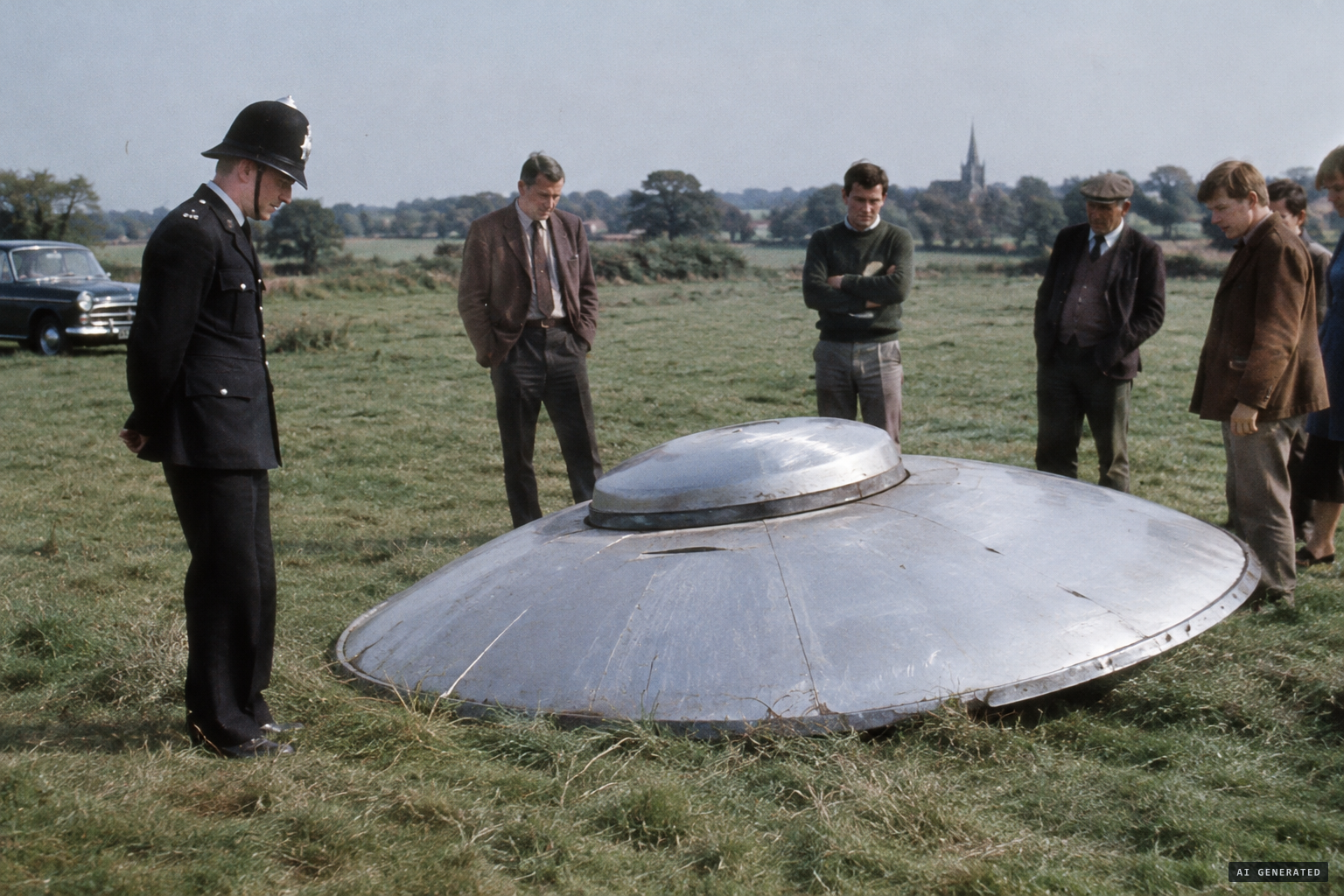 The separate 1967 British flying saucer hoax