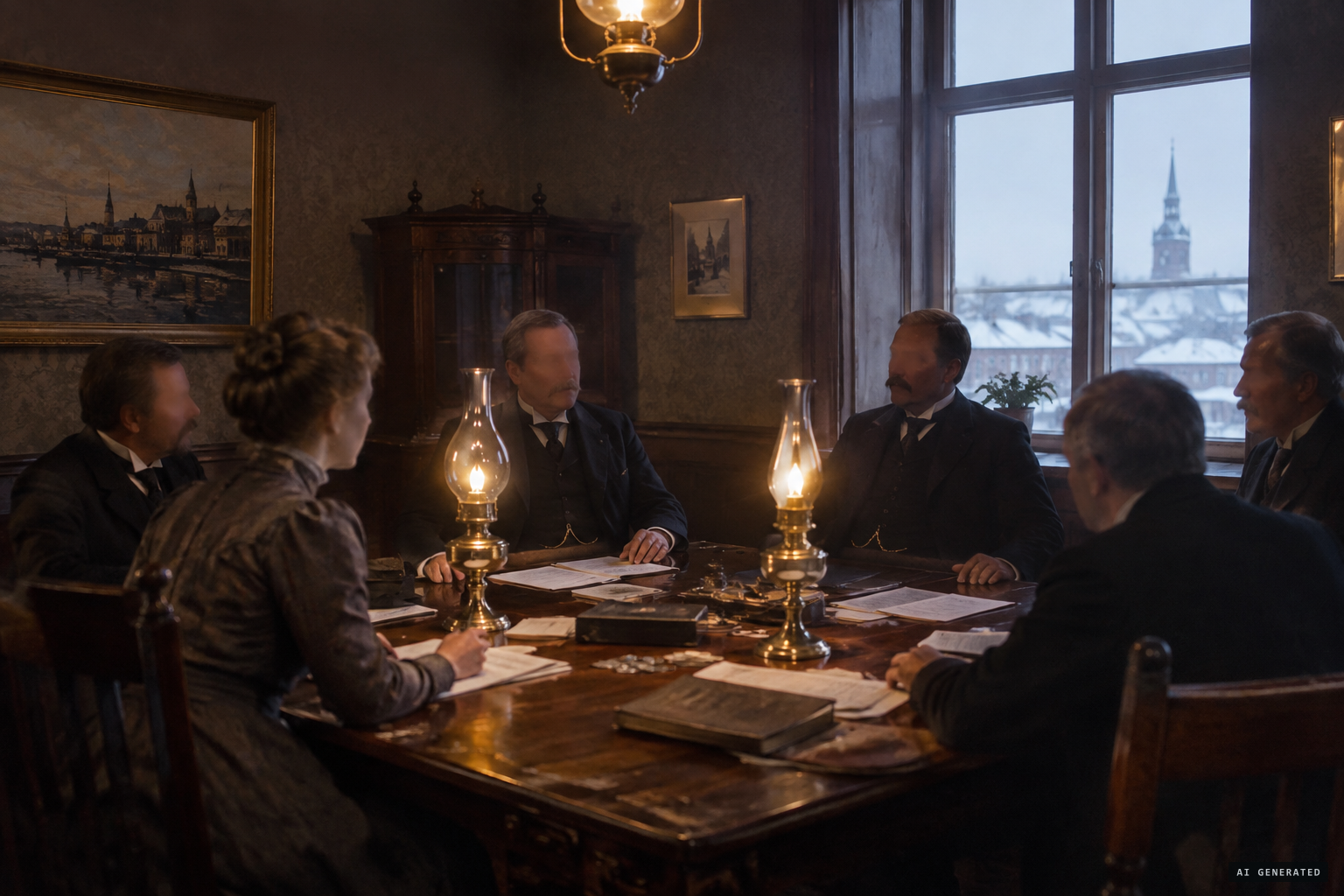 Maria Helin and Östersund citizens form a company to catch the beast