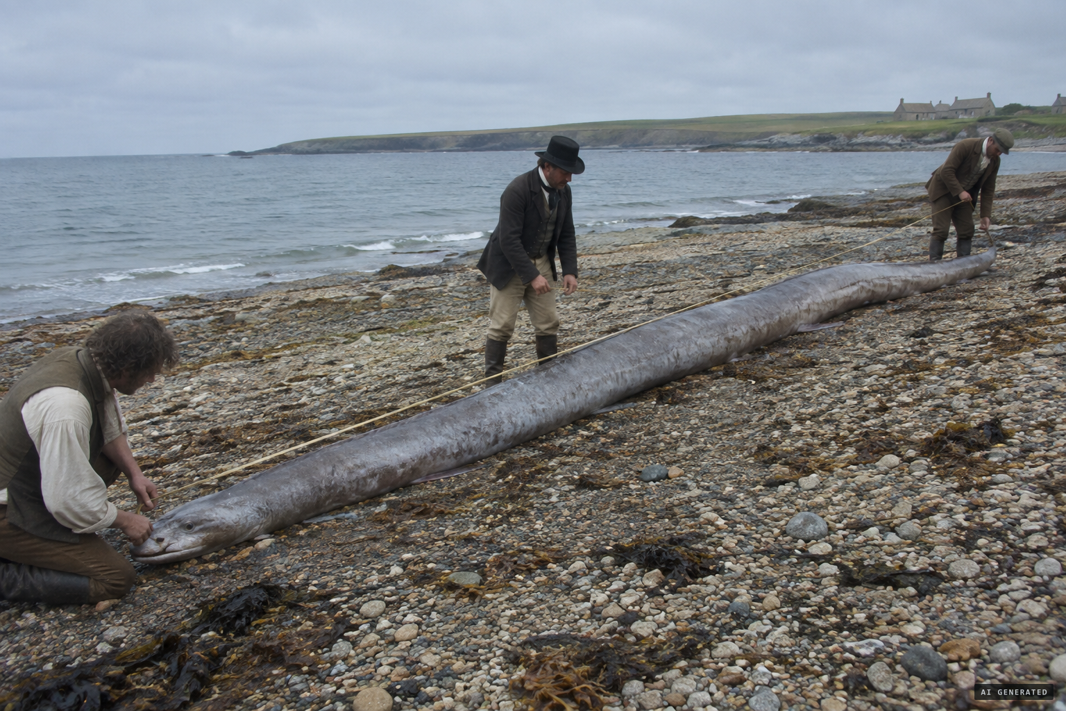 Sherar, Peace and Fotheringhame measure it: 55 feet