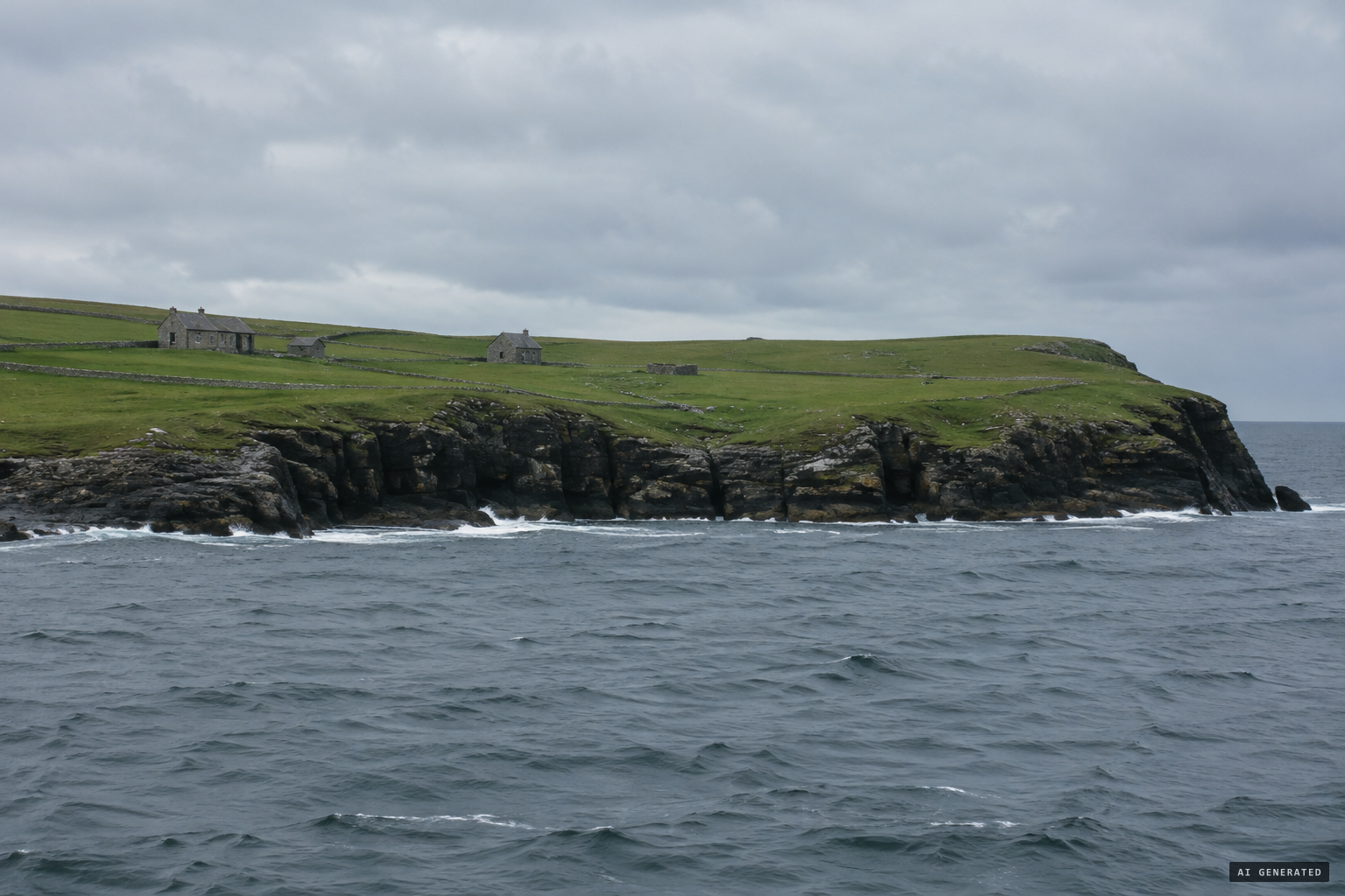 Rothiesholm Head, the south-western extremity of Stronsa