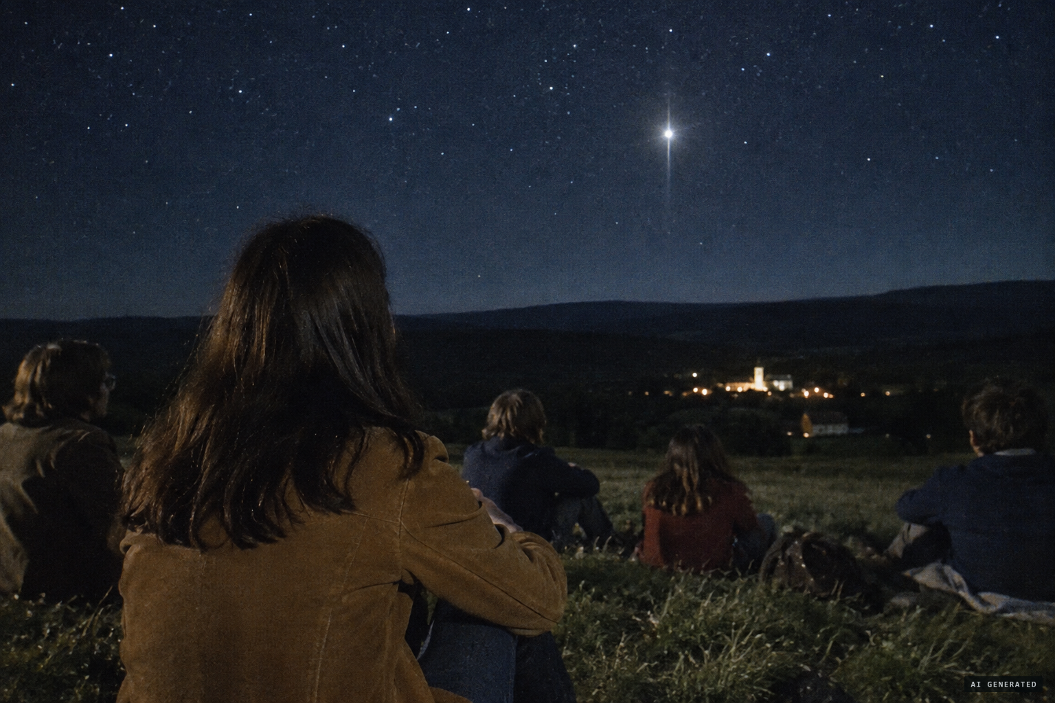 Around 2 a.m., Renata de Faa sees a 'star' coming down from the sky