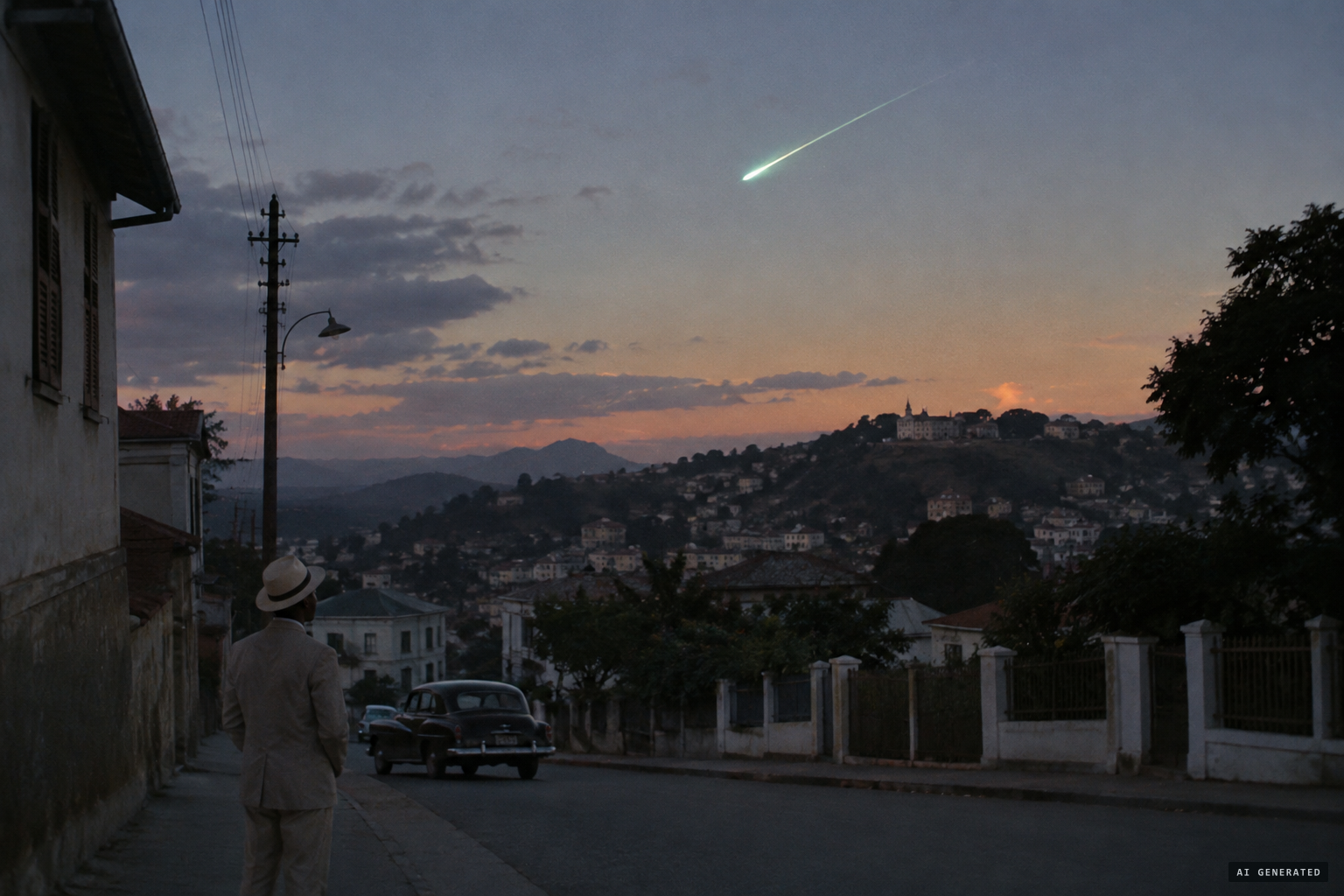 The sceptical reading: a fireball meteor