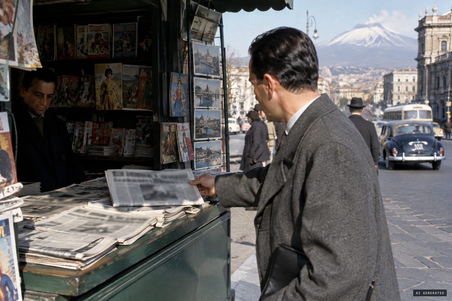 Giornale dell'Isola runs the story the next morning