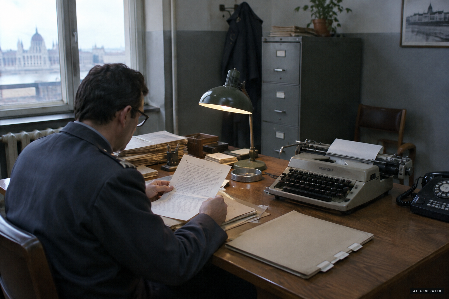 The state-security informant report filed in Budapest, 12 May 1976