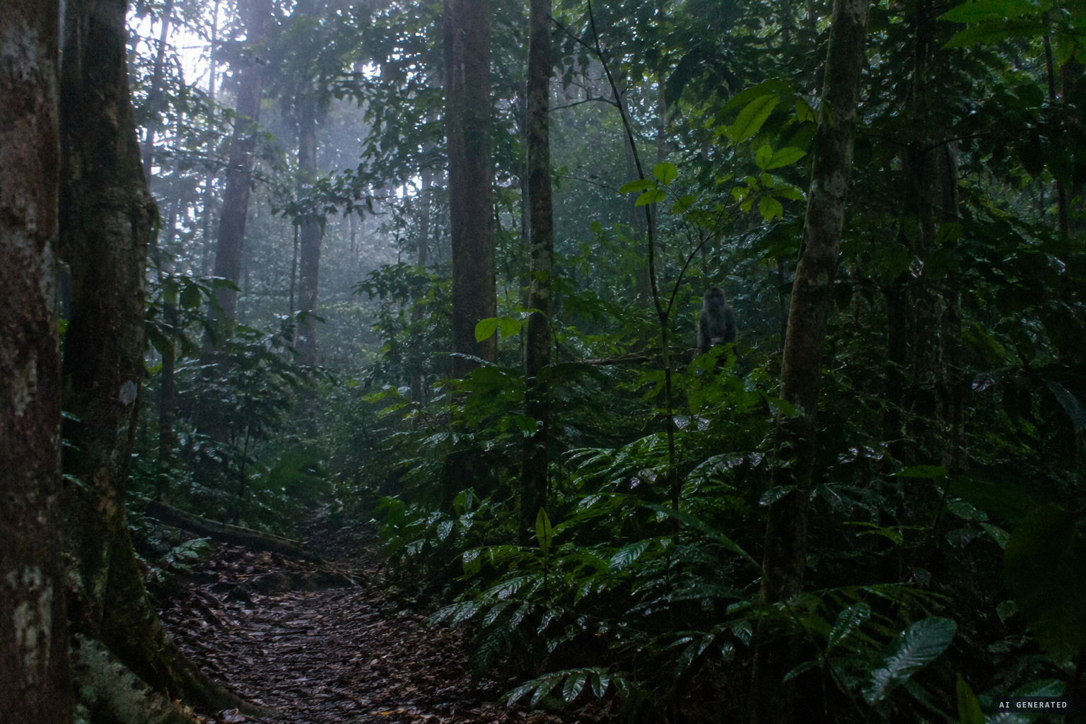 Bukit Timah Nature Reserve, home of the legendary Monkey Man