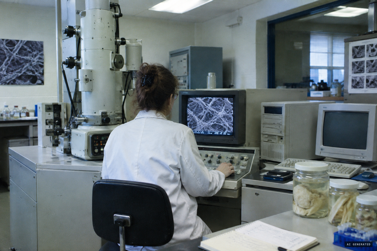 Electron microscopy reveals almost pure vertebrate skin collagen