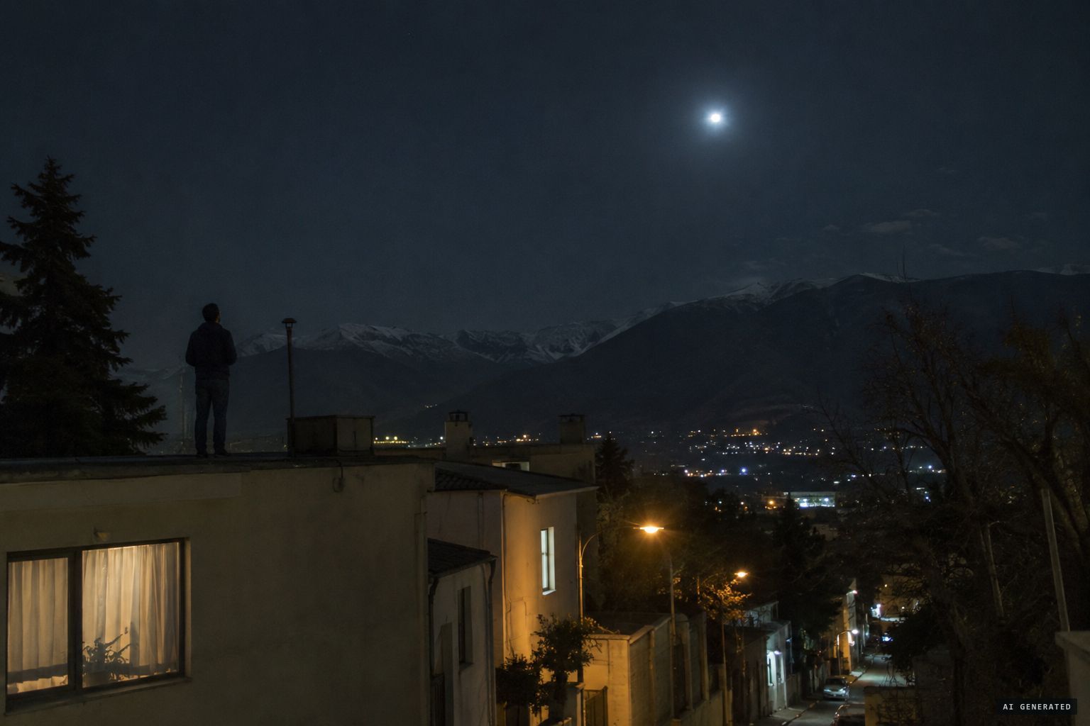 Shemiran residents spot a strange light over north Tehran just after midnight