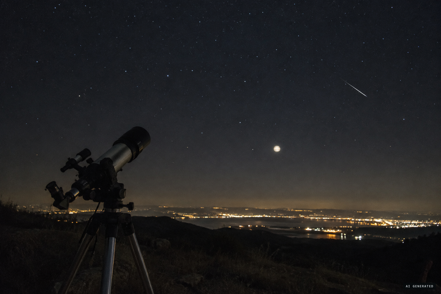 Skeptics argue the main light was Jupiter, with a meteor at the same time