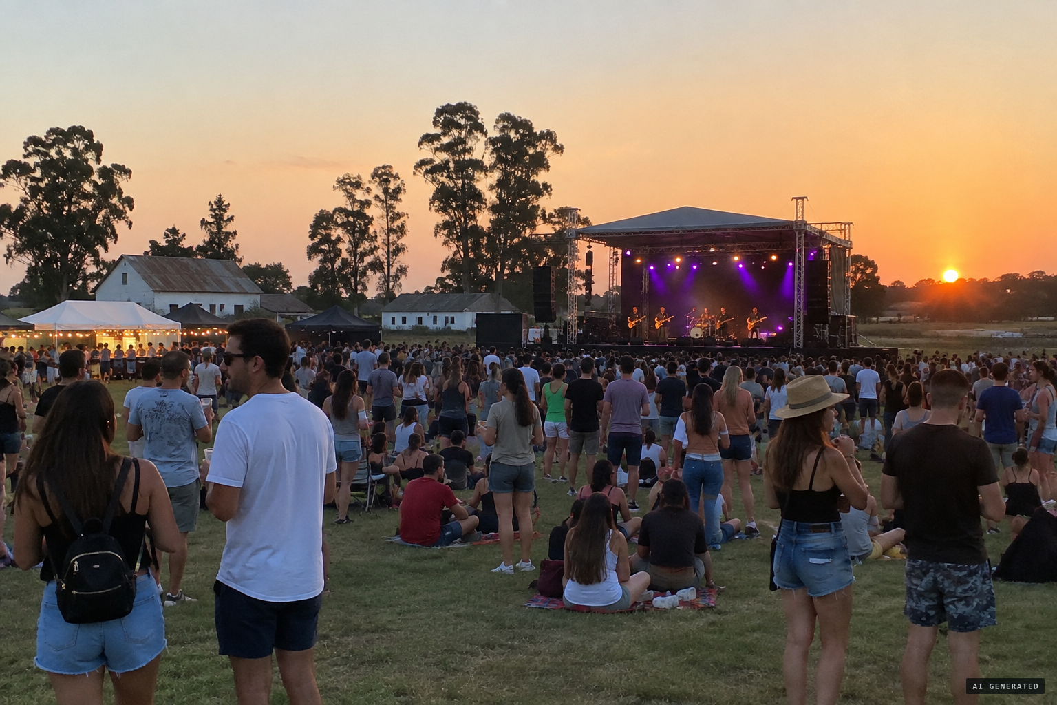 The Festival de Termas de Almirón gathers at Estancia El Por Qué No, February 2023