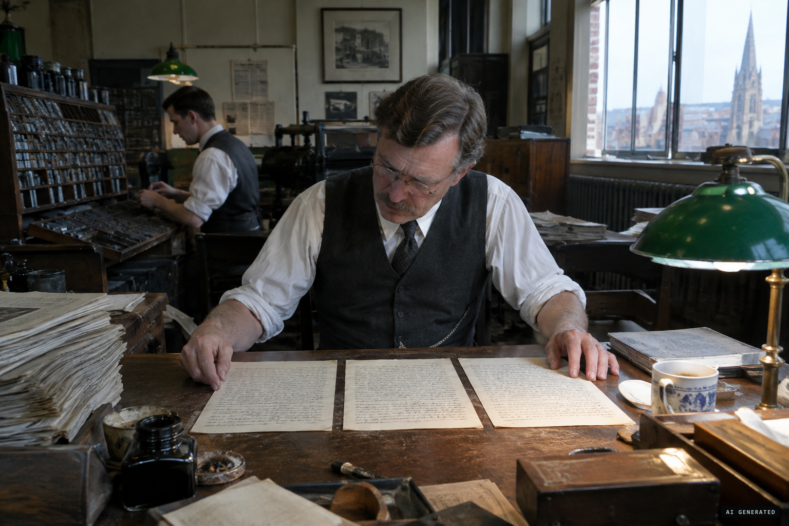 The Norfolk News prints the three accounts together