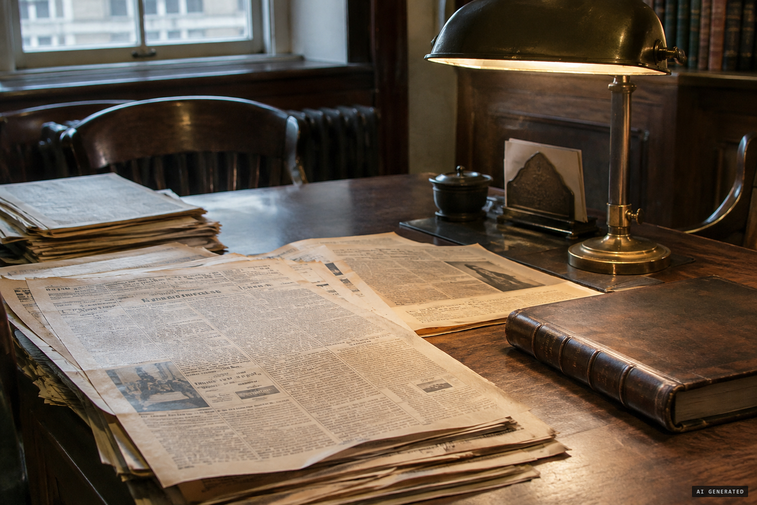 No photograph, no inquiry: only the press record survives