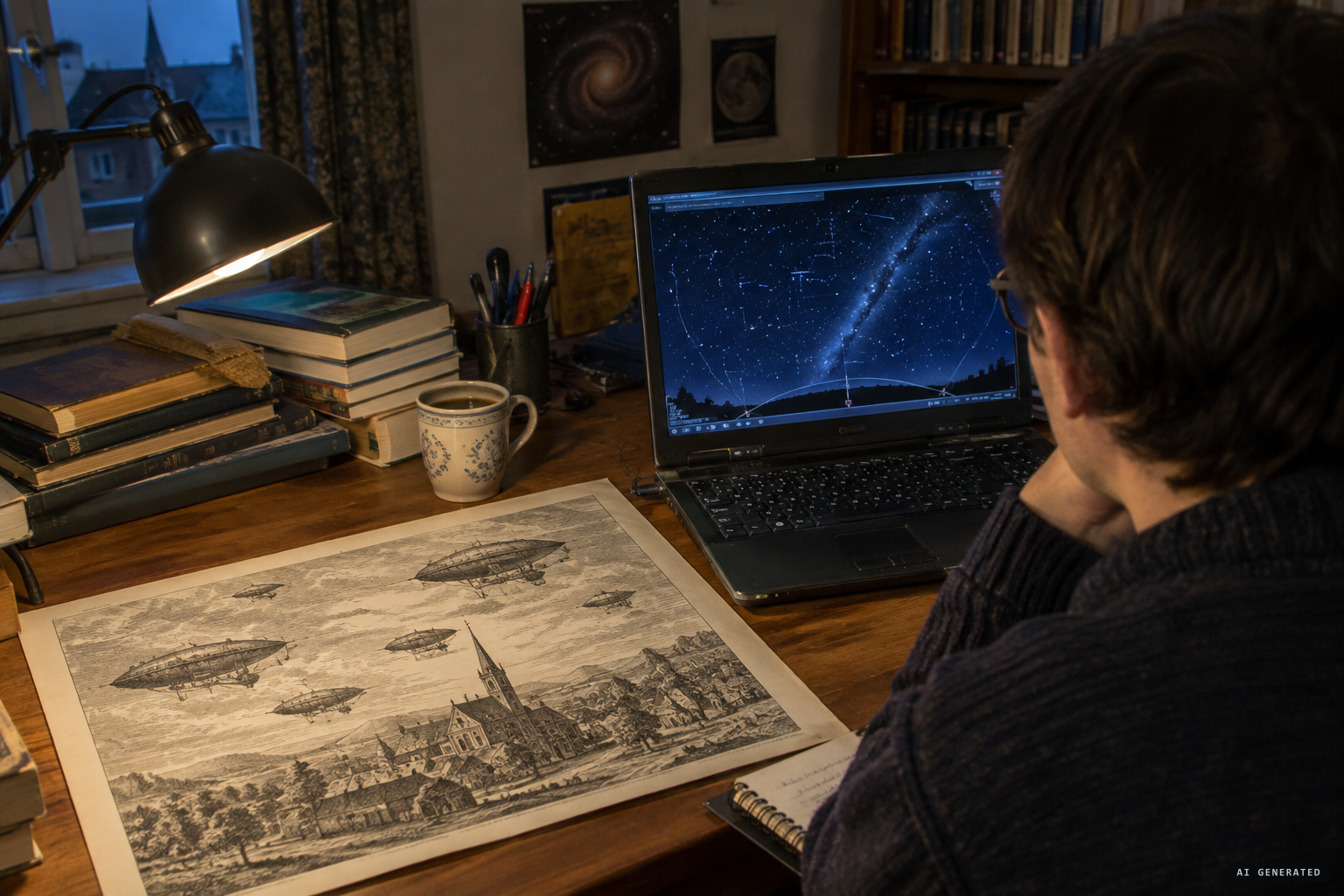 UFO researchers revisit the case and simulate the sky of 8 April 1665