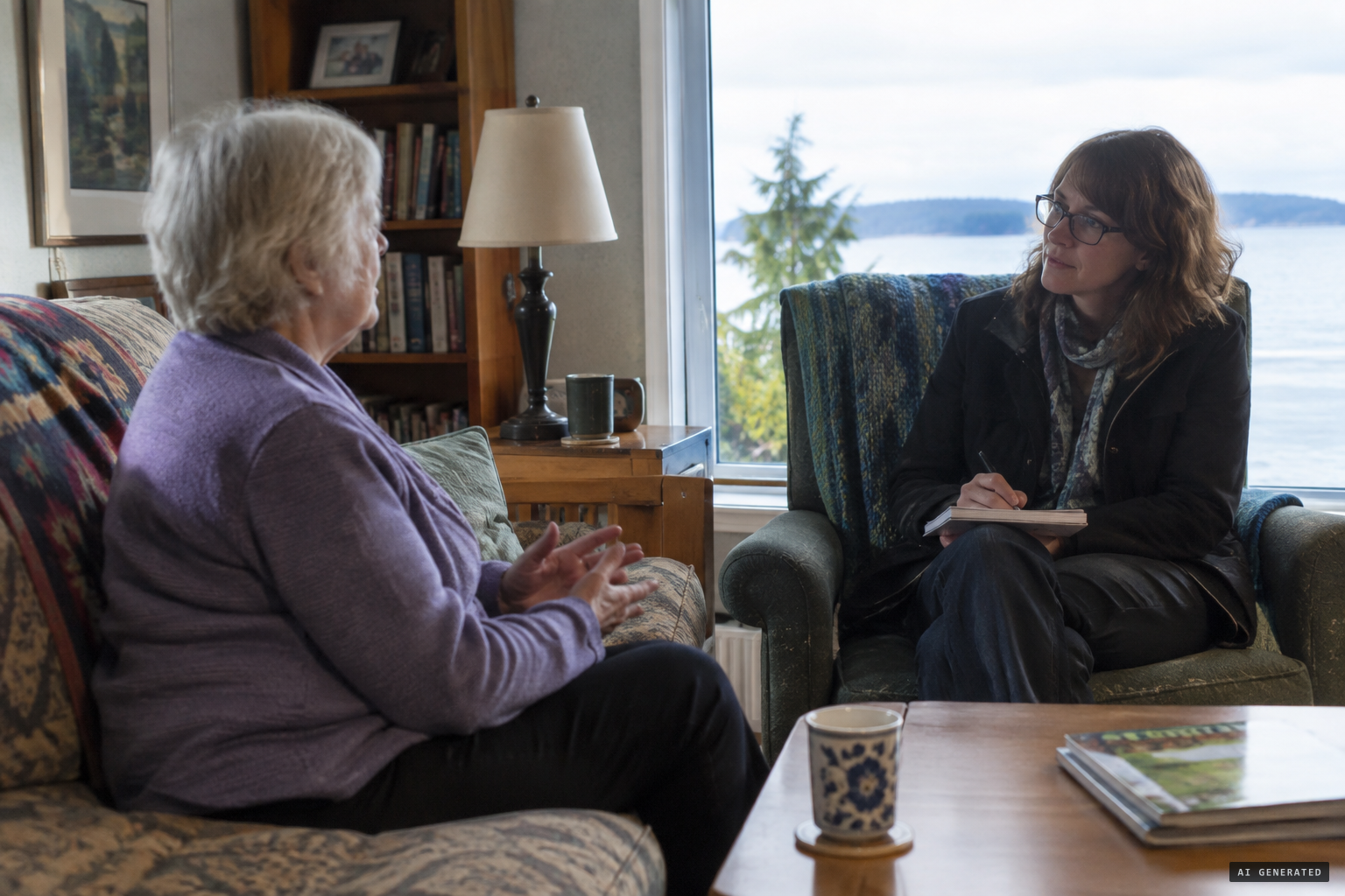 In 2016, Judy Allred tells columnist Dave Obee she was the mermaid