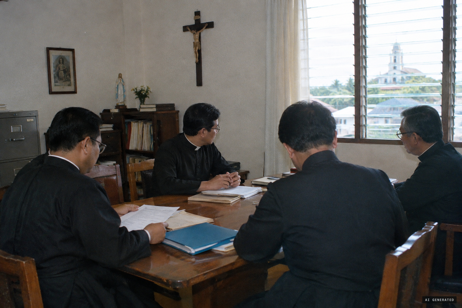 The bishop's commission weighs the Agoo case