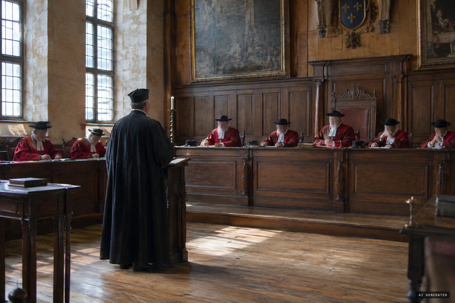 The Parlement of Provence opens proceedings, February 1611