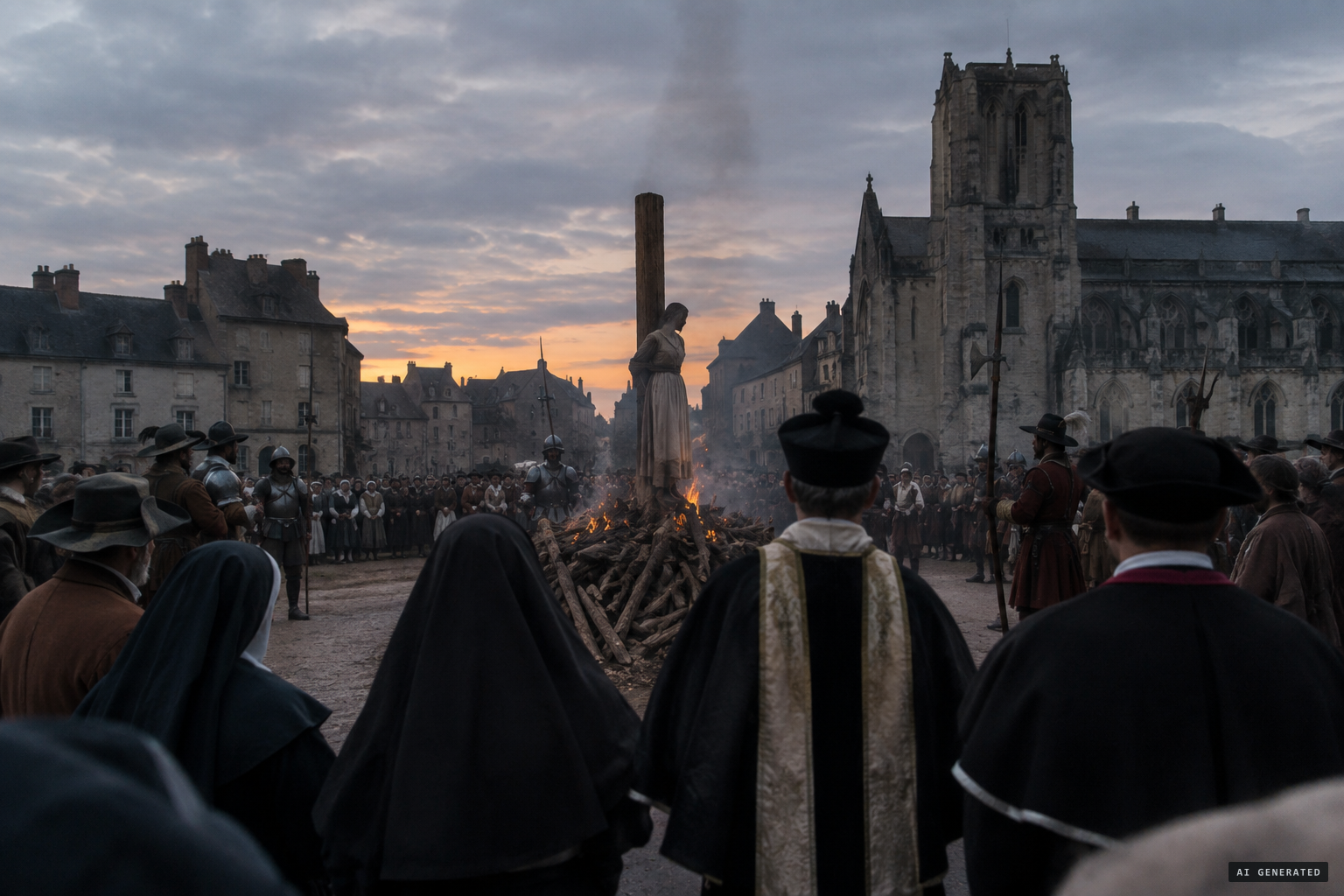 The precedent returns at Loudun, where Urbain Grandier is executed