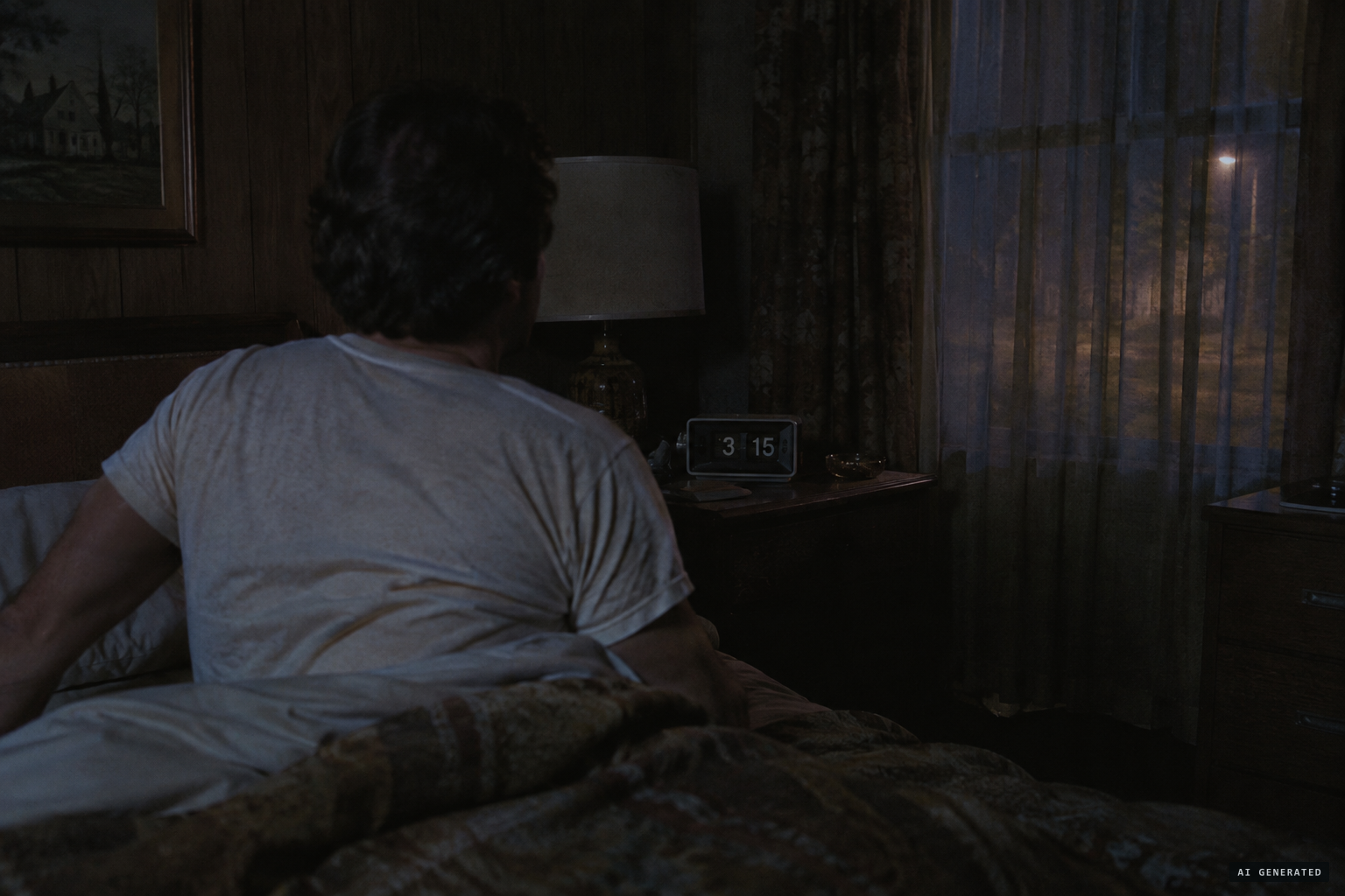 Waking at 3:15 in the morning