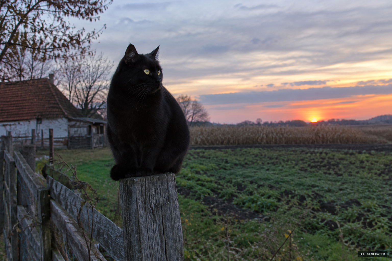 The verdict: a domestic cat that got a little fat