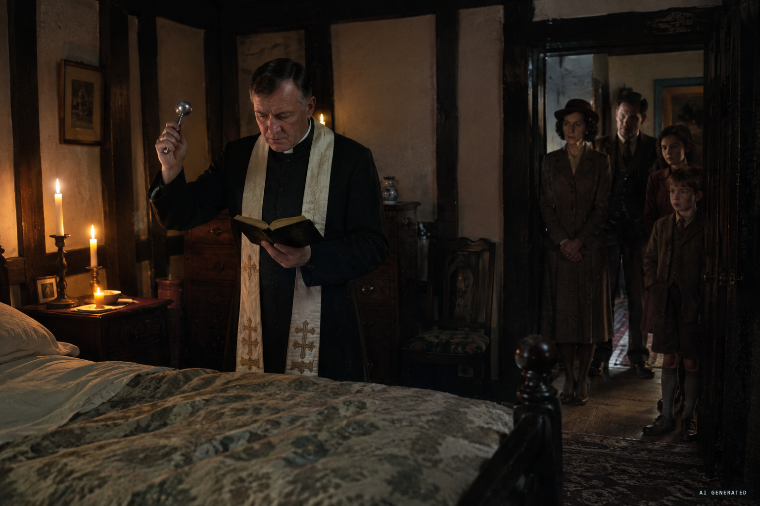 A priest's formal exorcism makes things worse