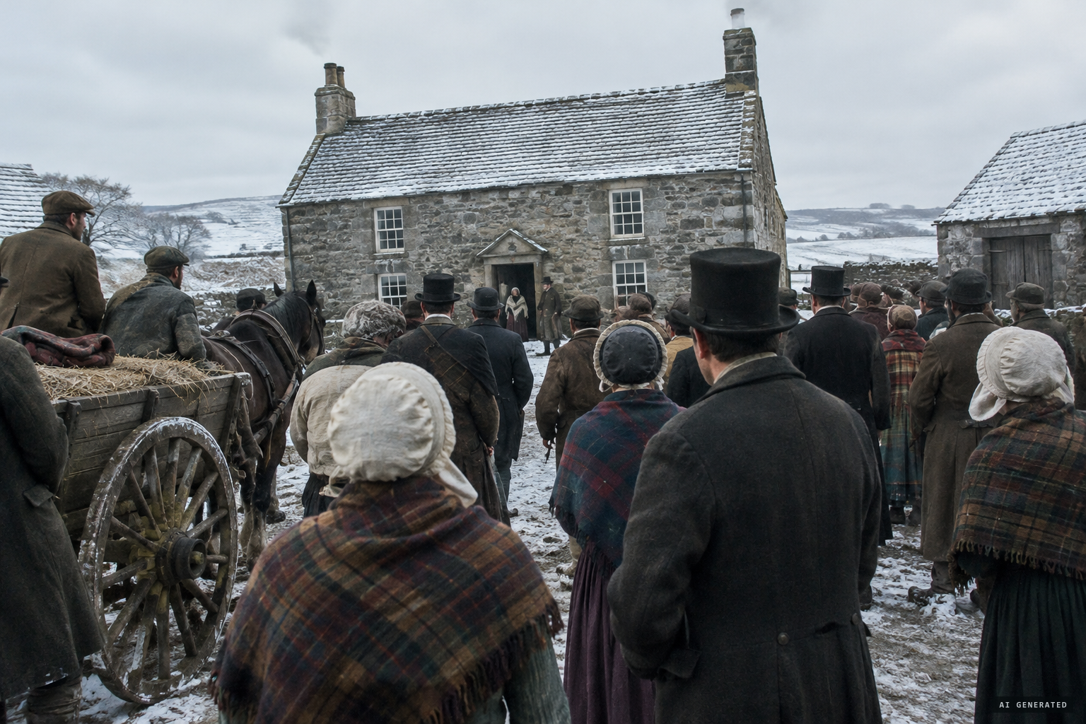 Hundreds came from far and near to witness the devils of Baldarroch