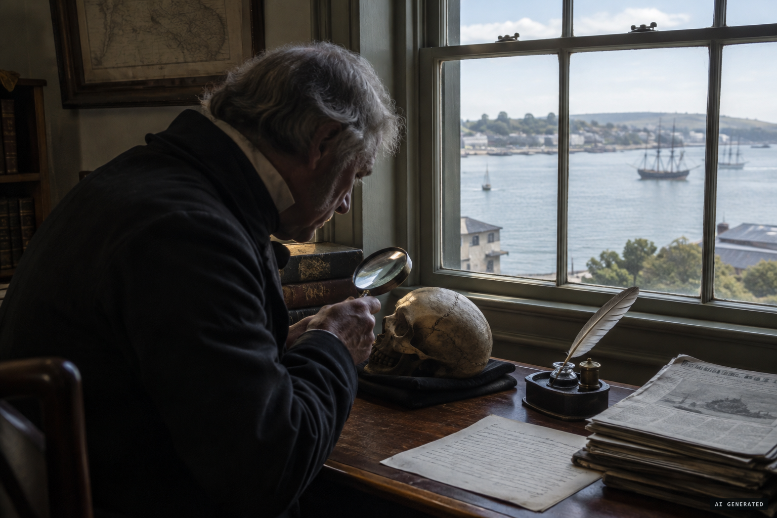 William Hovell examines the skull and writes of the 'apocryphal animal of the interior'.