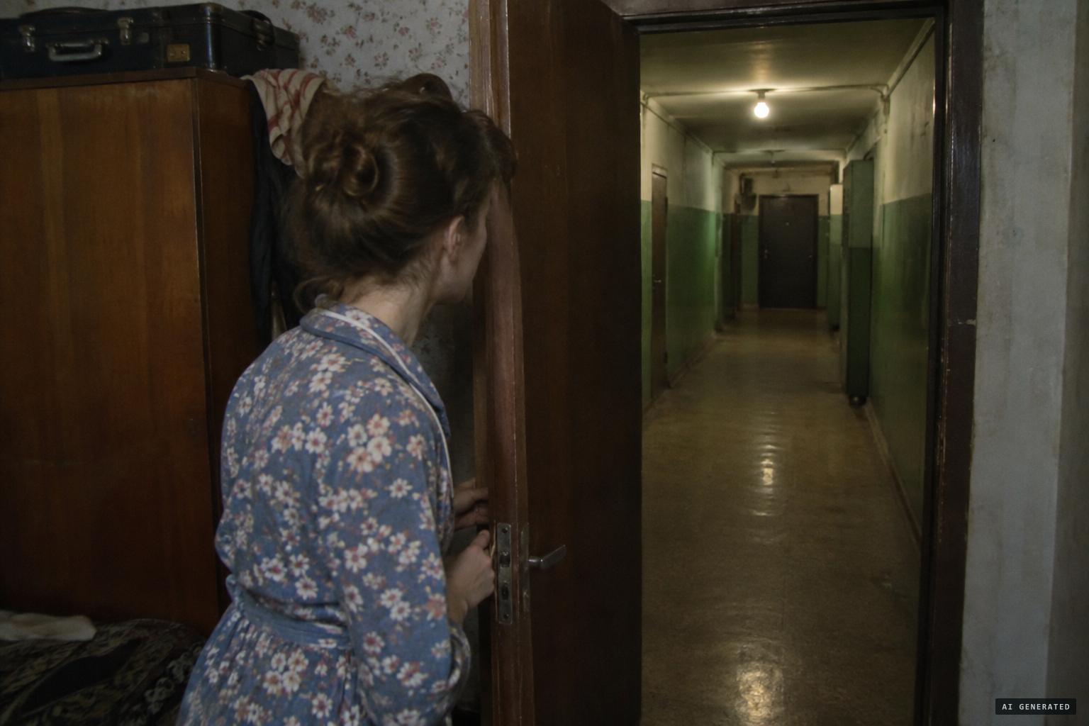 A knock at the door — and nobody there