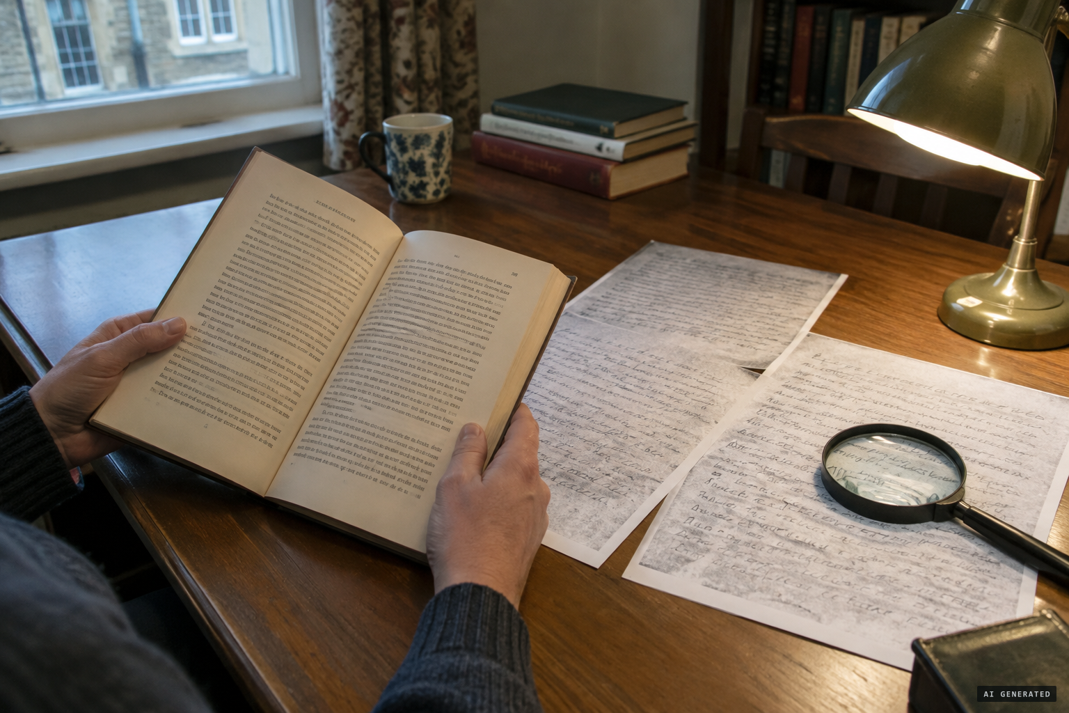 Reviewers and handwriting analysis point to Shirley herself
