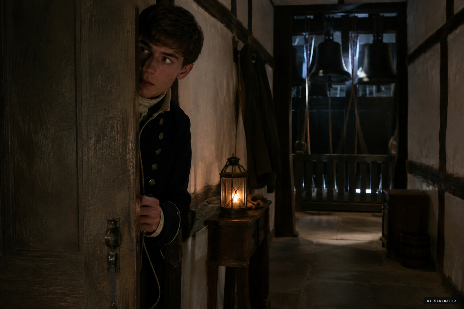 Hall's theory: a servant playing a practical joke