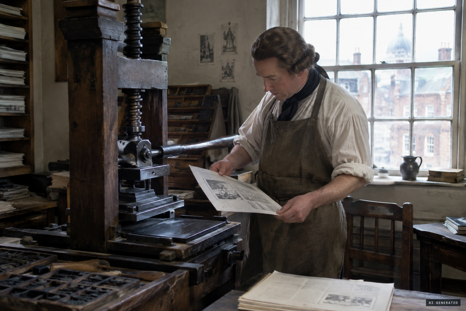 The Gentleman's Magazine prints its own version of the story