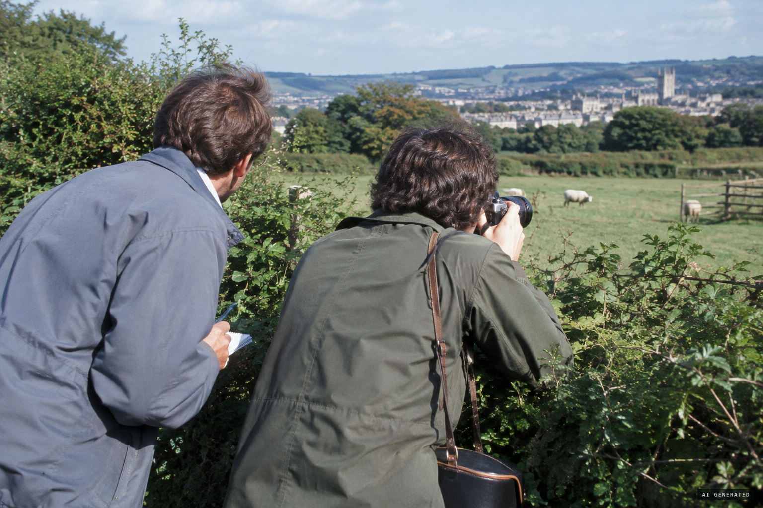Bath Chronicle reporter and photographer go looking for the beast