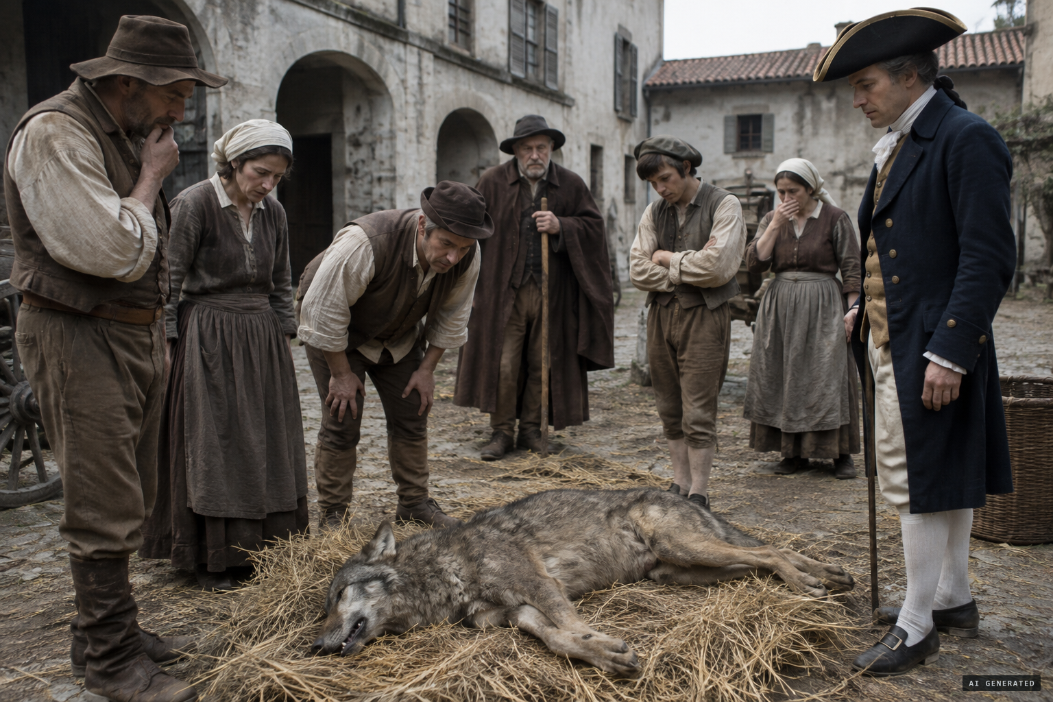 Many witnesses shown the trapped wolf said it was not the Beast