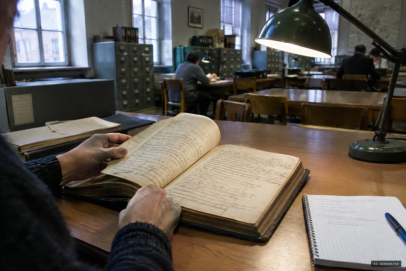 Historians read the parish registers closely