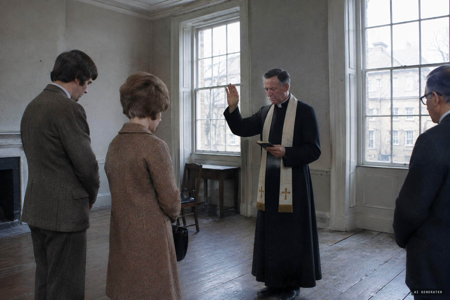 A priest said to exorcise the house
