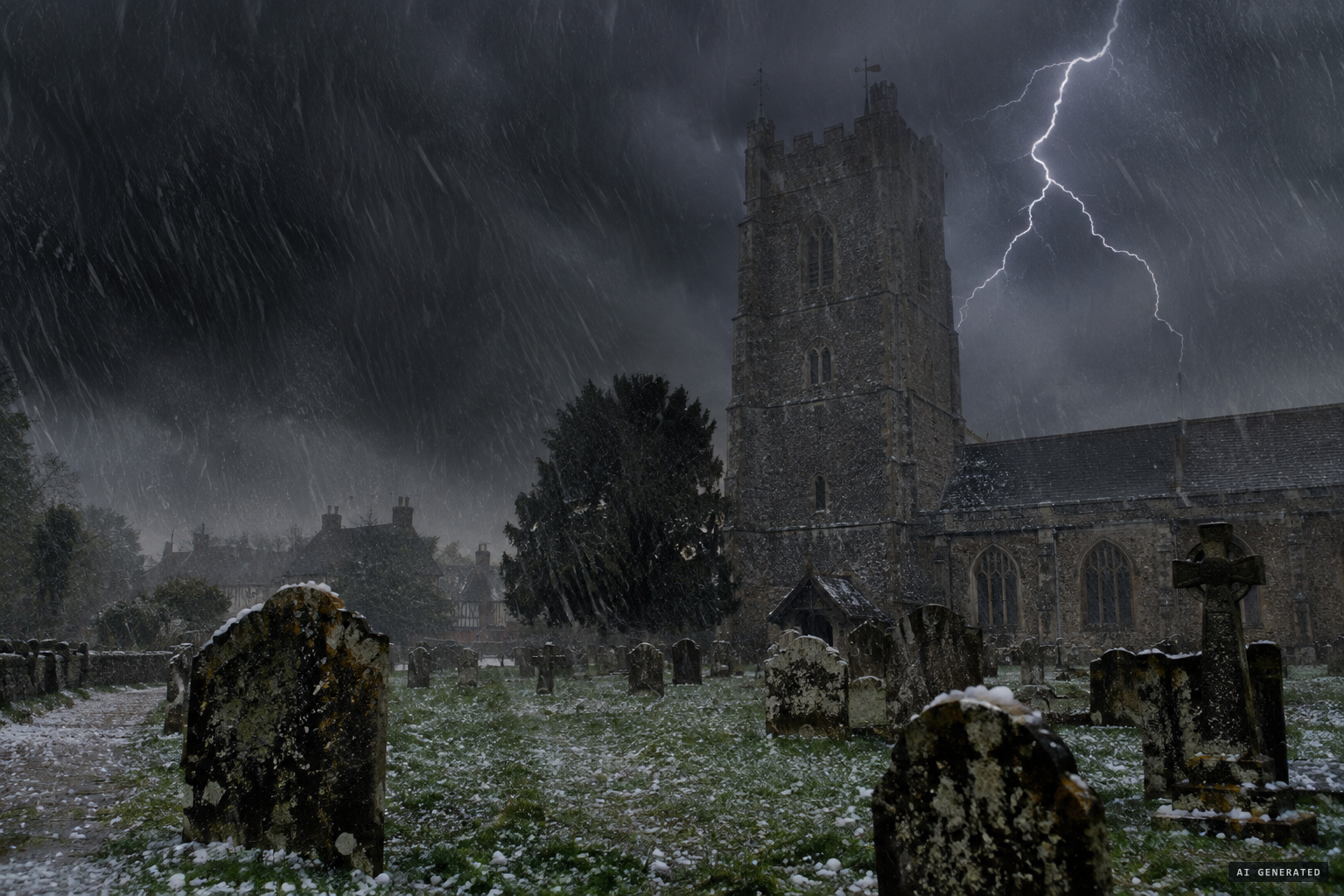 A great tempest of rain, hail, thunder and lightning over Bungay