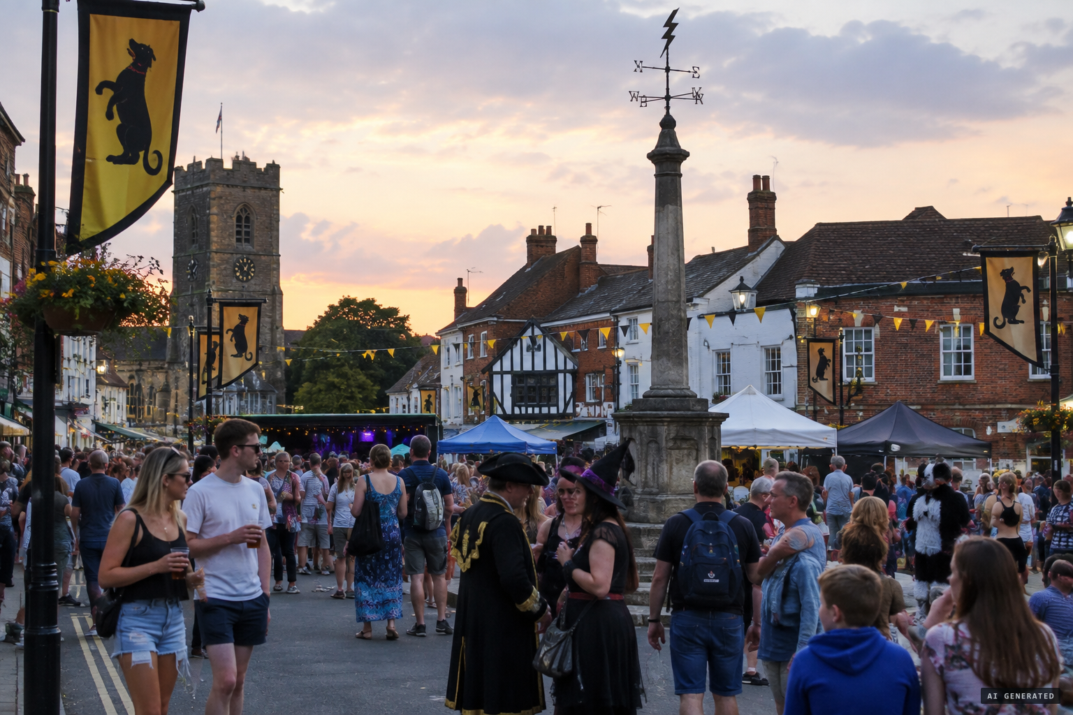 Bungay keeps its dog: the Black Shuck Festival each 4 August
