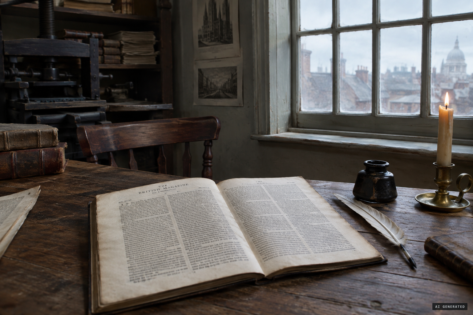 The British Magazine of 1767 carries the brief report from Perthshire