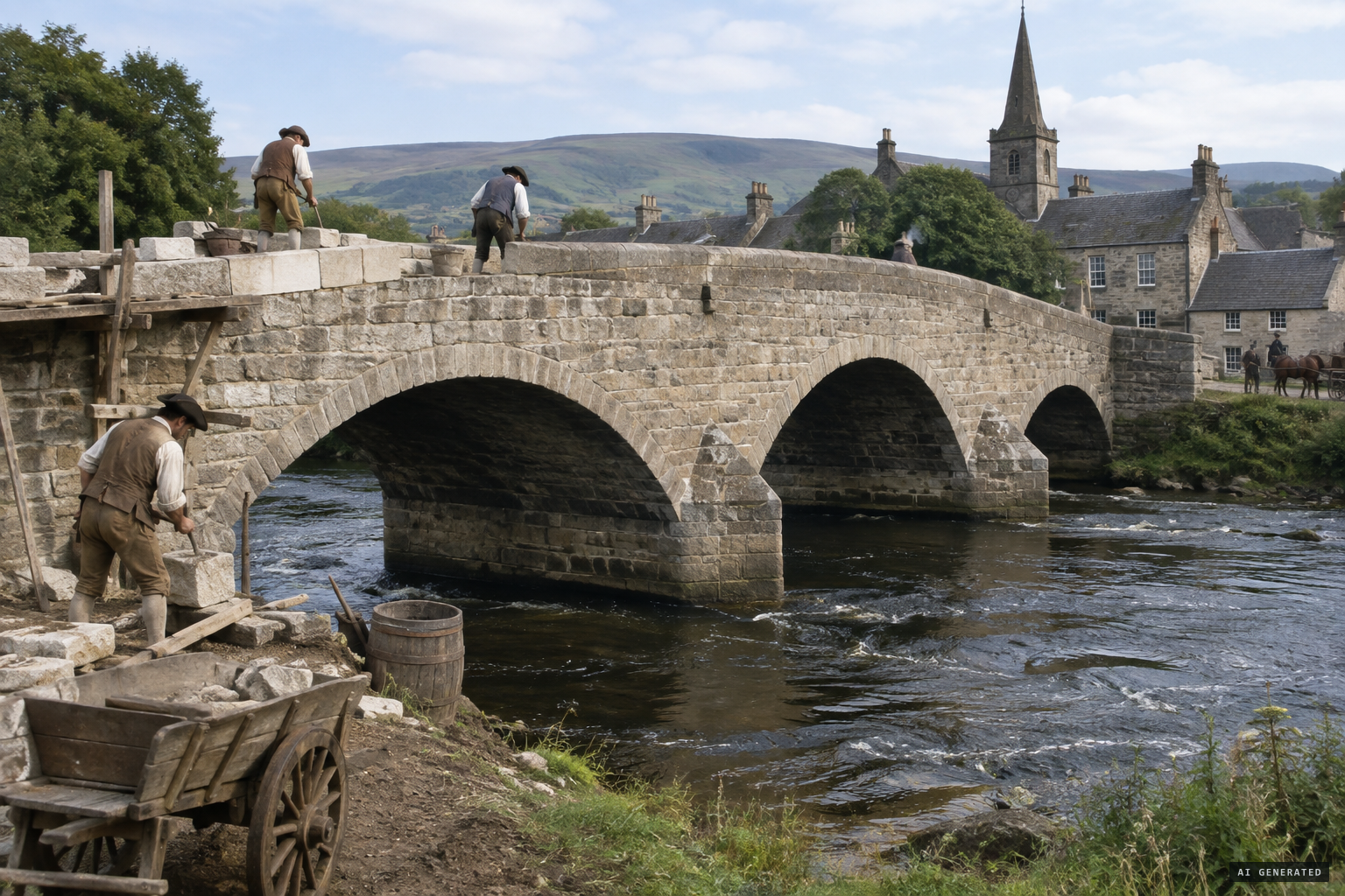 The Brig o' Blair, dated by local historians to 1777