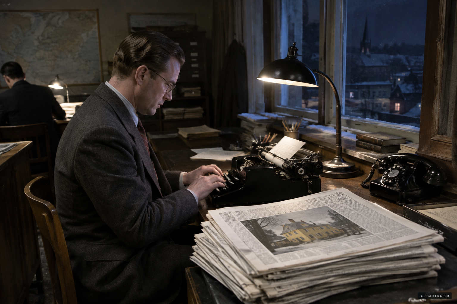 December 1947: the Borgvattnet vicarage becomes national news.