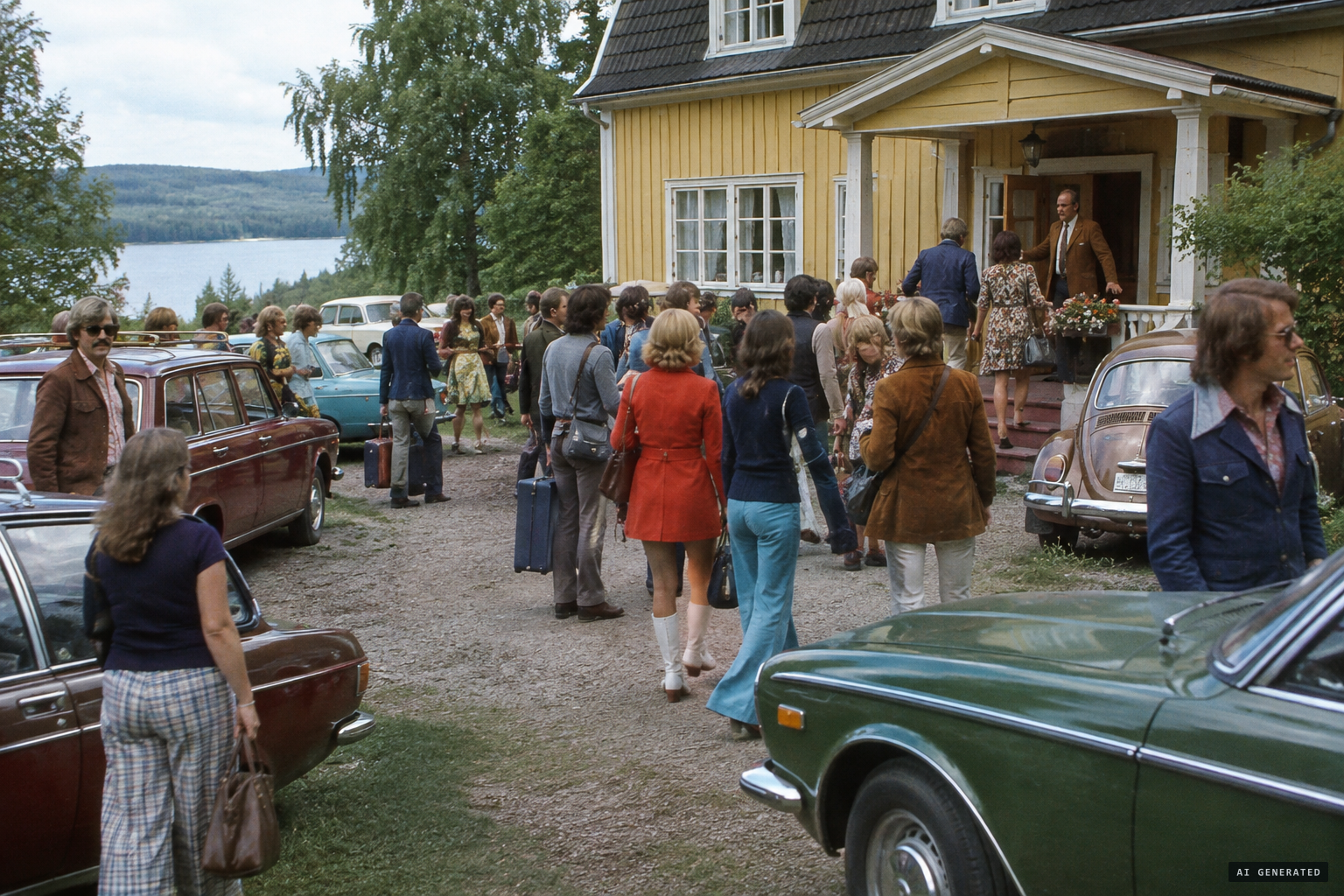 Opened as a hostel in 1970: 5,000 visitors the first summer.